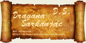 Dragana Sarkanjac vizit kartica